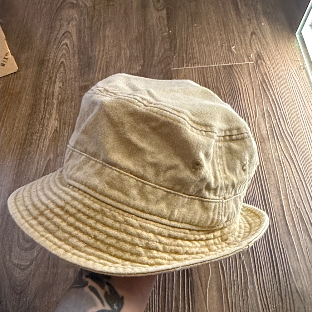 Urban Outfitters Beige Bucket Hat